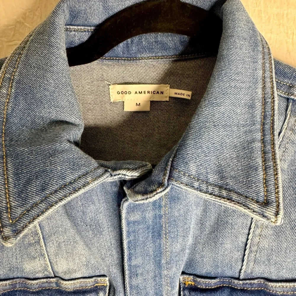 Good American Denim Utility Jumpsuit NWT Size M $199 - Picture 6 of 9